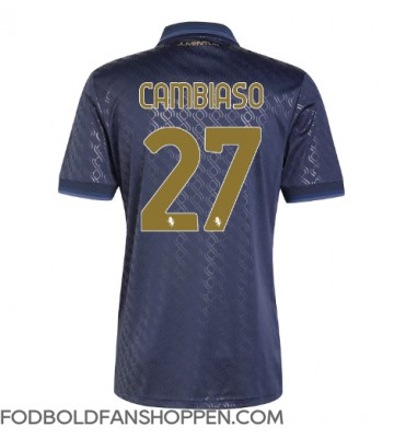 Juventus Andrea Cambiaso #27 Tredjetrøje 2024-25 Kortærmet